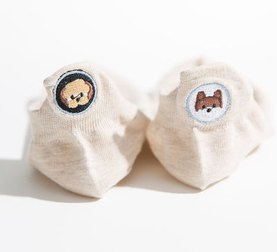 【Socks】可愛いワンちゃん柄レディースソックス