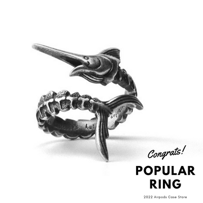 【RINGS】骨だけカジキシルバーリング