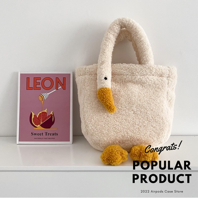 【Cute Bag】アヒルちゃんショルダーバッグ/アヒルちゃんハンドバッグ
