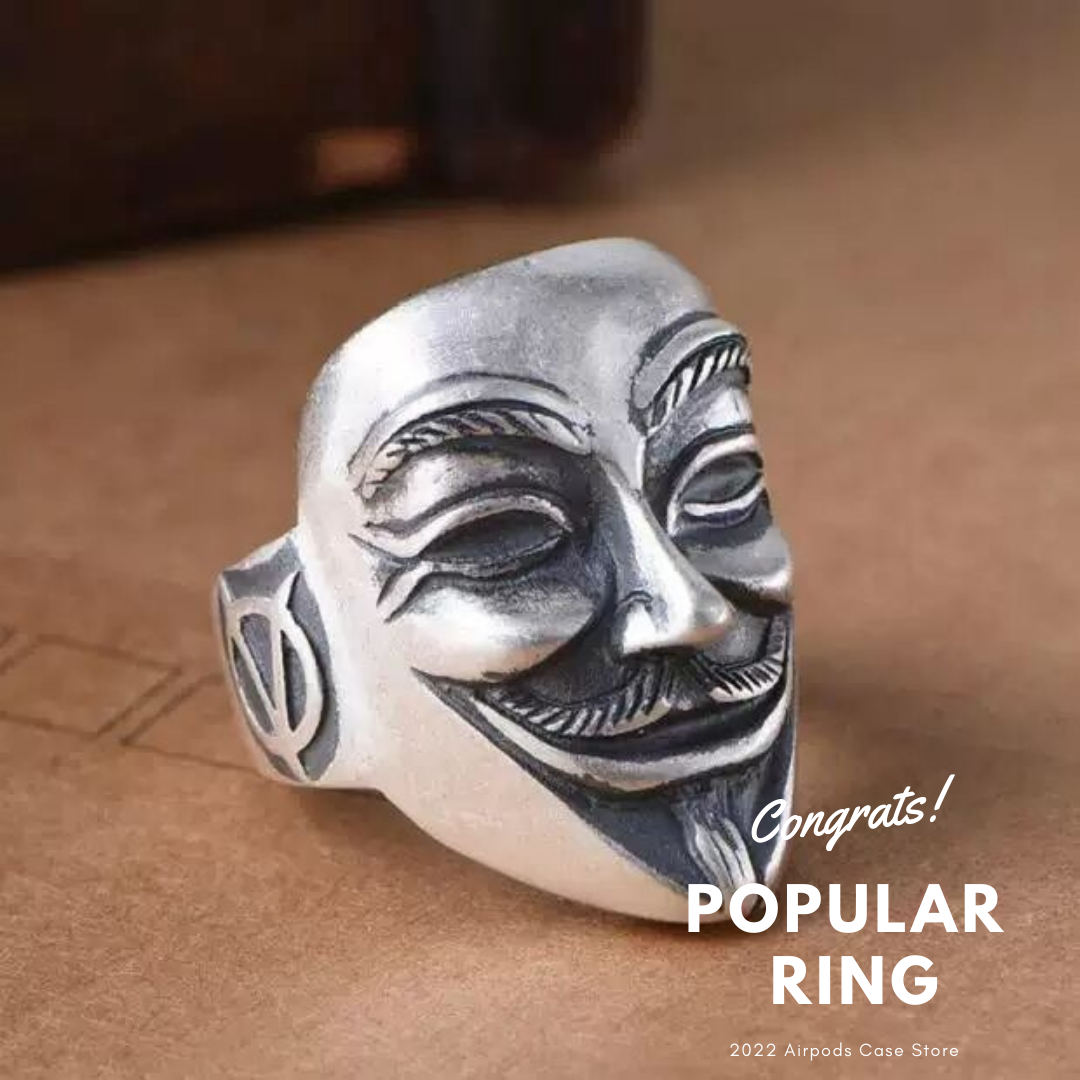 【RINGS】アノニマス風シルバーリング