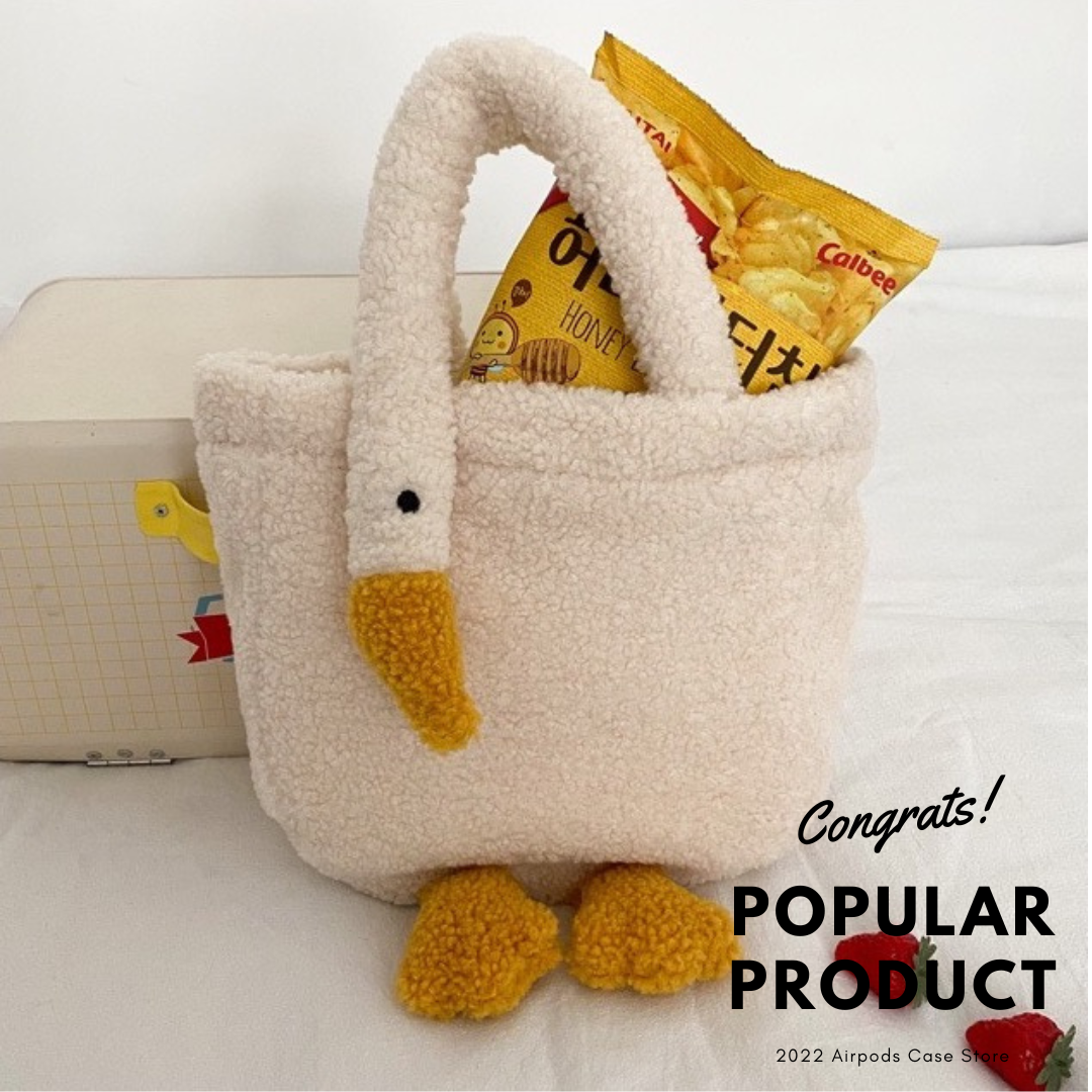 【Cute Bag】アヒルちゃんショルダーバッグ/アヒルちゃんハンドバッグ
