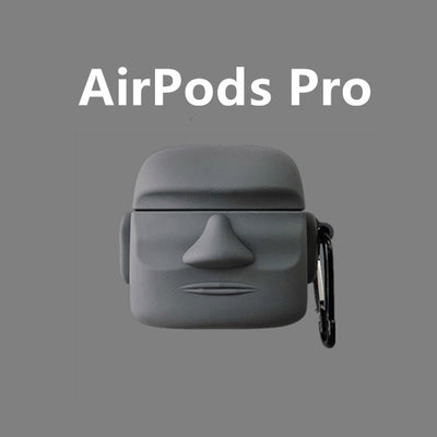 【Airpods Case】モアイ像 Airpods Proケース