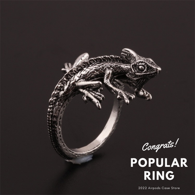 【RINGS】やもりシルバーリング