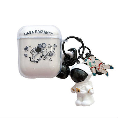 【Airpods Case】かわいい宇宙飛行士 AirPods/ Airpods Proケース/Airpods 第三世代