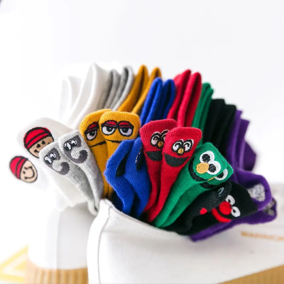 【Socks】可愛い絵文字レディースソックス