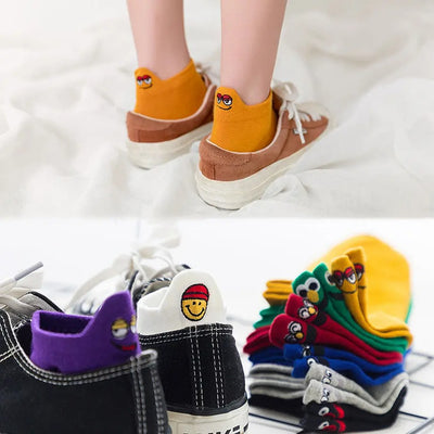 【Socks】可愛い絵文字レディースソックス