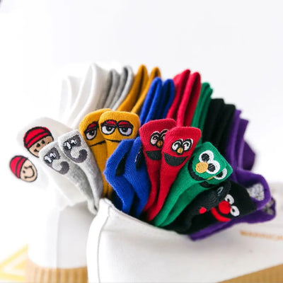 【Socks】可愛い絵文字レディースソックス