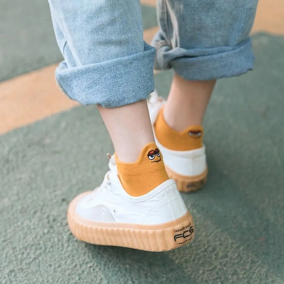 【Socks】可愛い絵文字レディースソックス