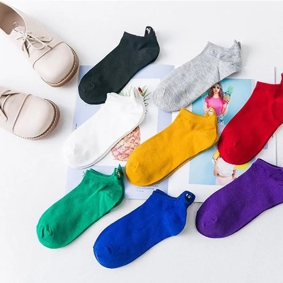 【Socks】可愛い絵文字レディースソックス