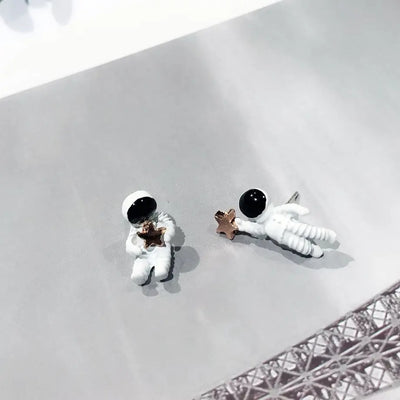 【Earrings】宇宙飛行士 ピアス