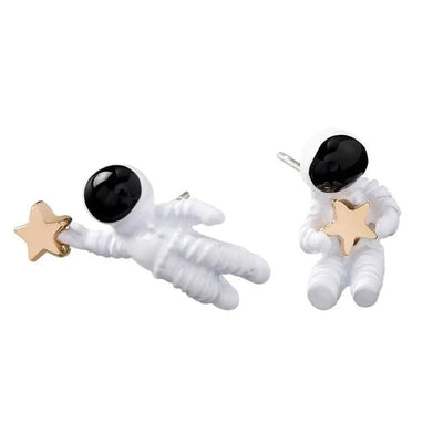 【Earrings】宇宙飛行士 ピアス
