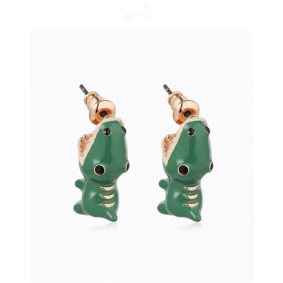 【Earrings】  ワニに噛まれちゃうピアス