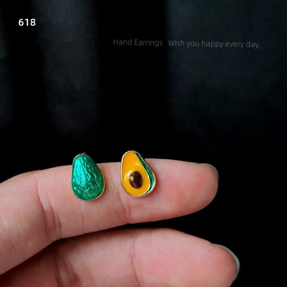 【Earrings】   アボカドピアス #618