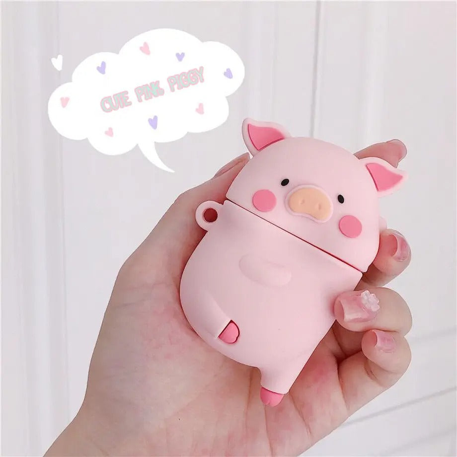 【Airpods Case】 カワイイ ブタちゃんAirpods/AirPods ケース