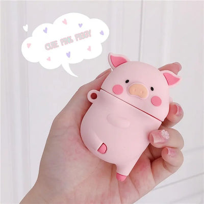 【Airpods Case】 カワイイ ブタちゃんAirpods/AirPods ケース