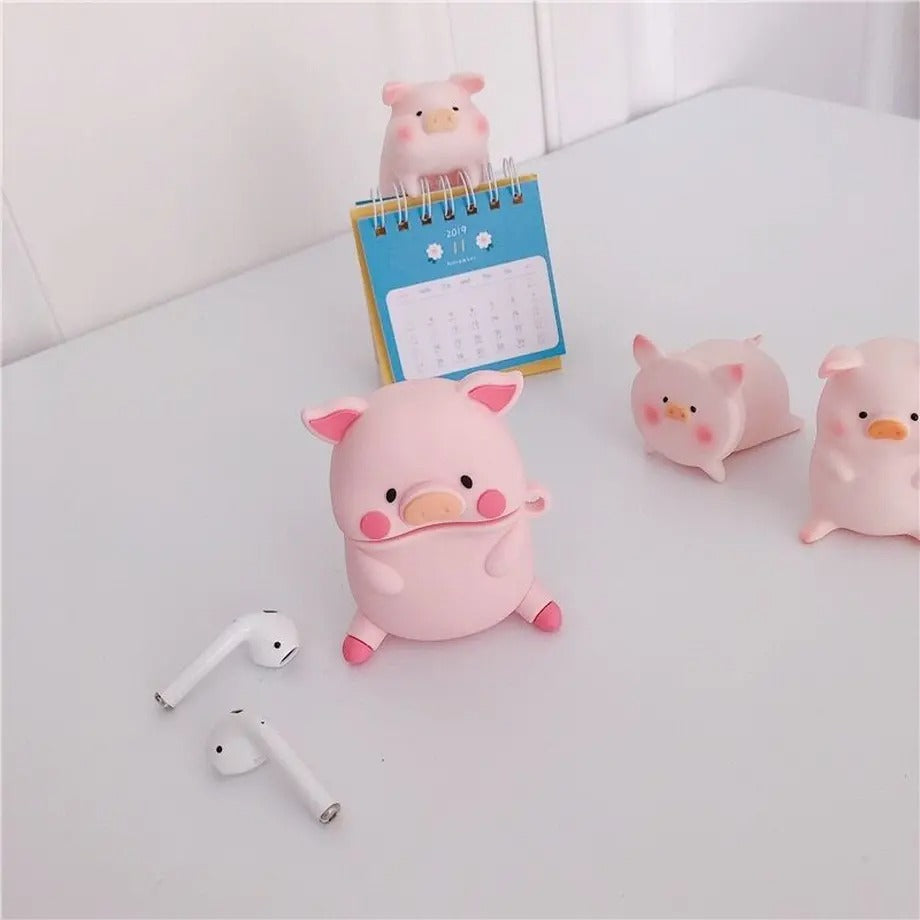 【Airpods Case】 カワイイ ブタちゃんAirpods/AirPods ケース