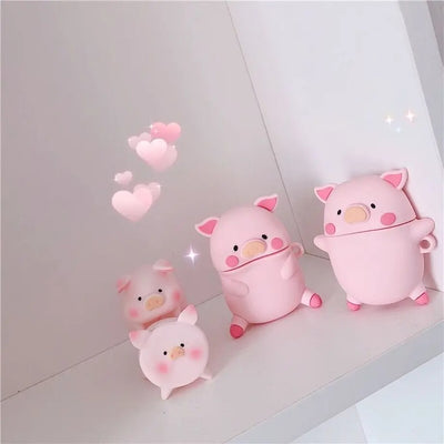 【Airpods Case】 カワイイ ブタちゃんAirpods/AirPods ケース