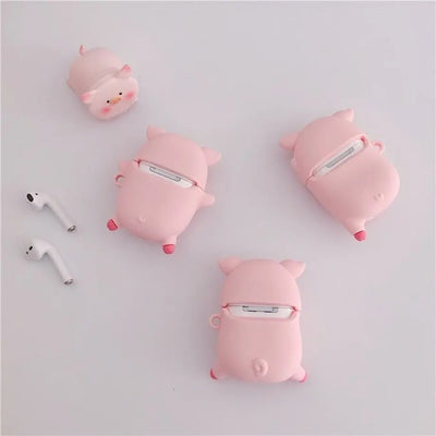 【Airpods Case】 カワイイ ブタちゃんAirpods/AirPods ケース
