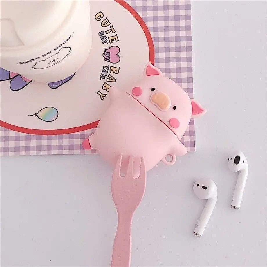 【Airpods Case】 カワイイ ブタちゃんAirpods/AirPods ケース