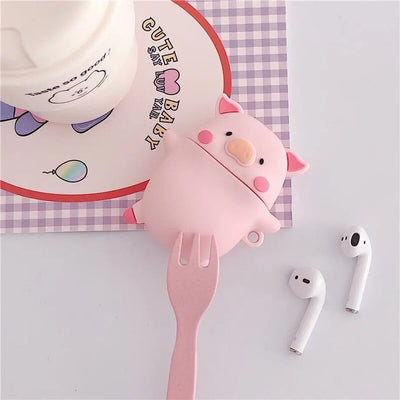 【Airpods Case】 カワイイ ブタちゃんAirpods/AirPods ケース