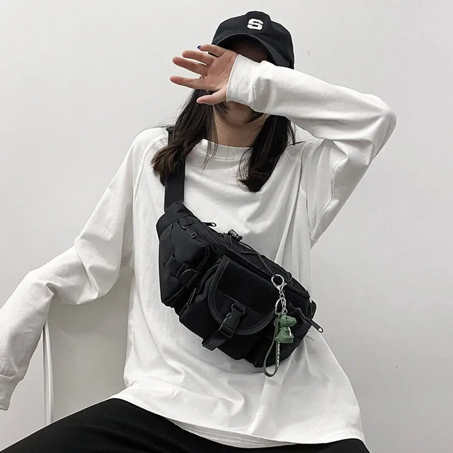【Cute Bag】シンプルウエストポーチバッグ