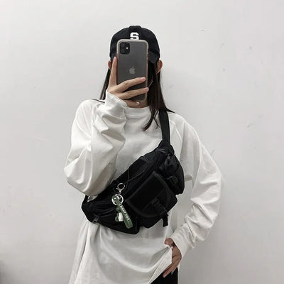 【Cute Bag】シンプルウエストポーチバッグ