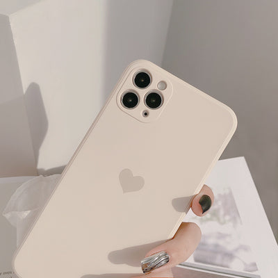 【iPhone Case】シンプル ハートiPhoneケース