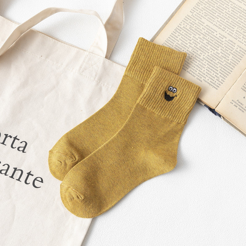 【Socks】可愛い絵文字レディースソックス