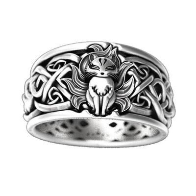 【RINGS】九尾の狐シルバーリング