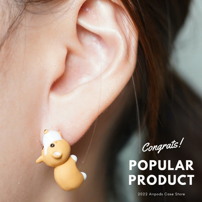 【Earrings】  動物に噛まれちゃうピアス