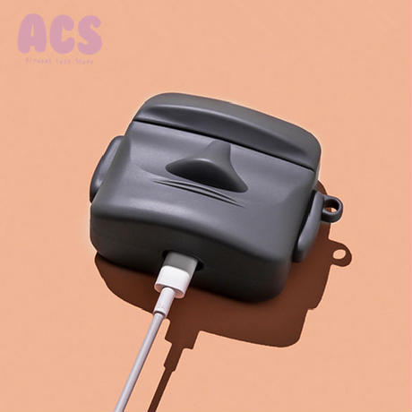 【Airpods Case】モアイ像 Airpods Proケース