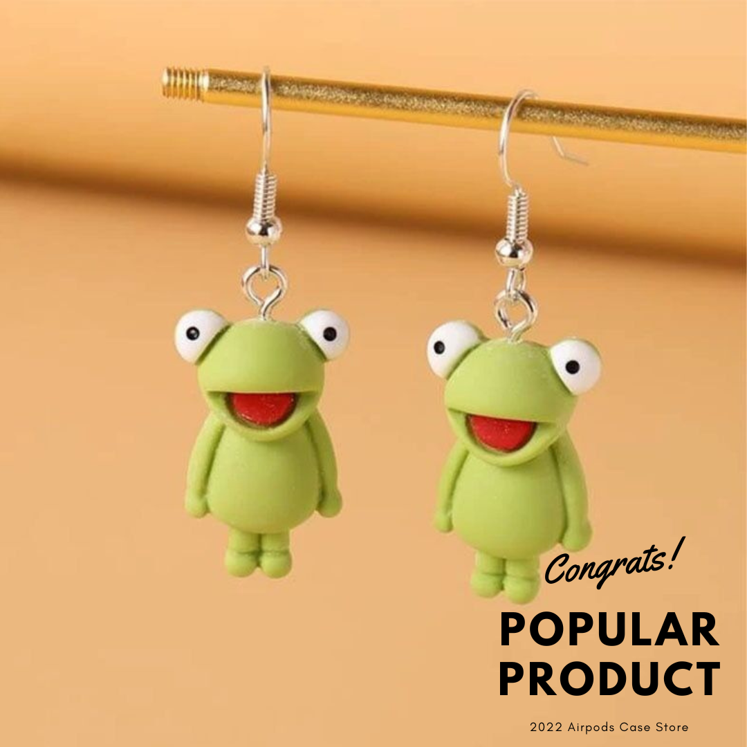 カエルちゃんフックピアス