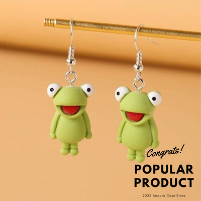 カエルちゃんフックピアス