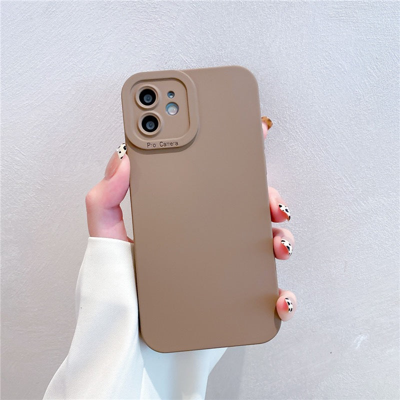 【iPhone Case】シンプルキックスタンド2色　iPhoneケース