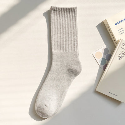 【Socks】シンプル キャンディカラーレディースソックス