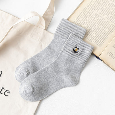 【Socks】可愛い絵文字レディースソックス
