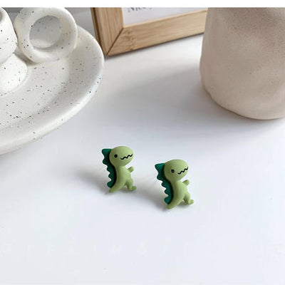 【Earrings】カワイイ恐竜ピアス/イヤリング