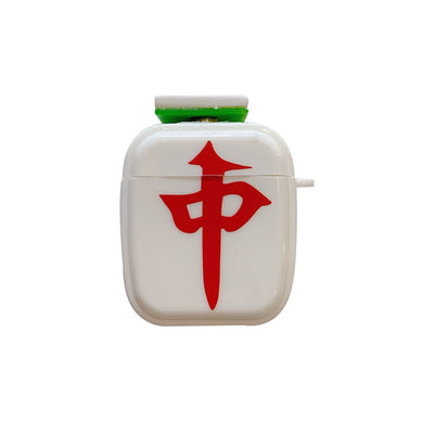 【Airpods Case】 オリジナル麻雀柄・中/発Airpods/AirPods Proケース