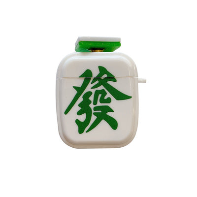 【Airpods Case】 オリジナル麻雀柄・中/発Airpods/AirPods Proケース