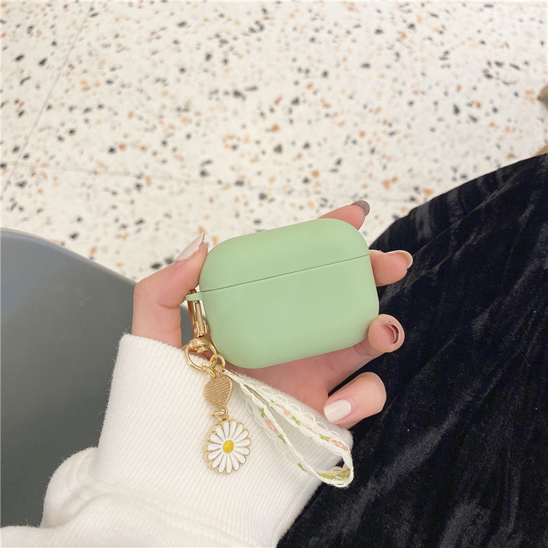 【Airpods Case】 マカロン色デイジーAirpods/AirPods Proケース