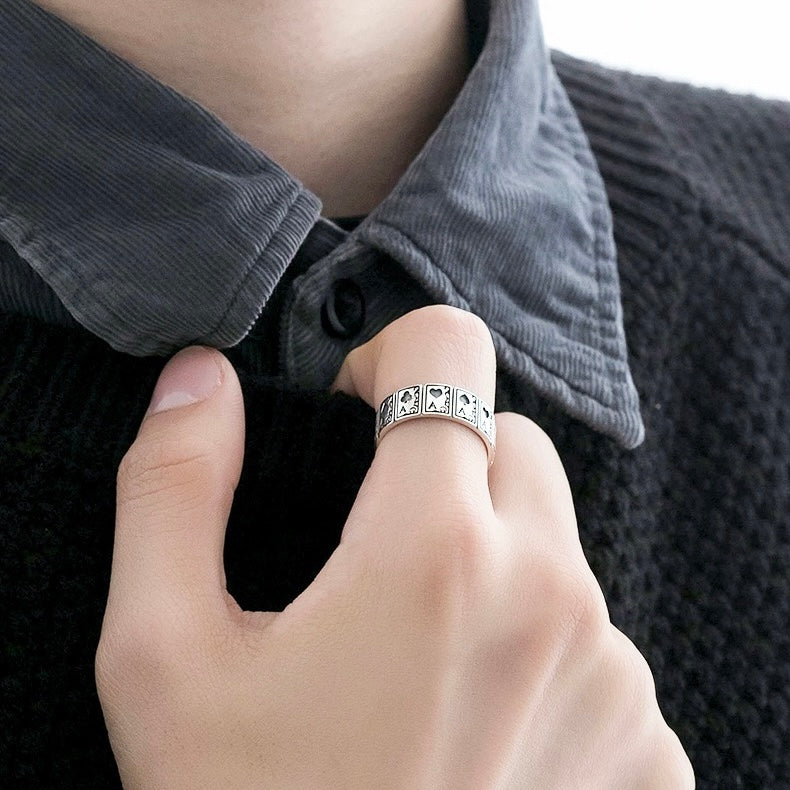 【Rings】エースカップルシルバーリング