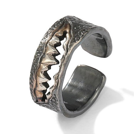 【Rings】個性な歯シルバーリング