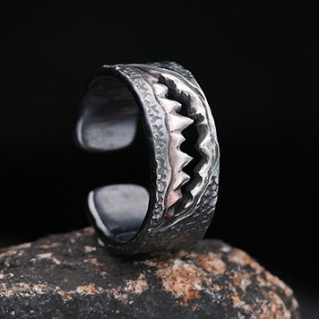 【Rings】個性な歯シルバーリング