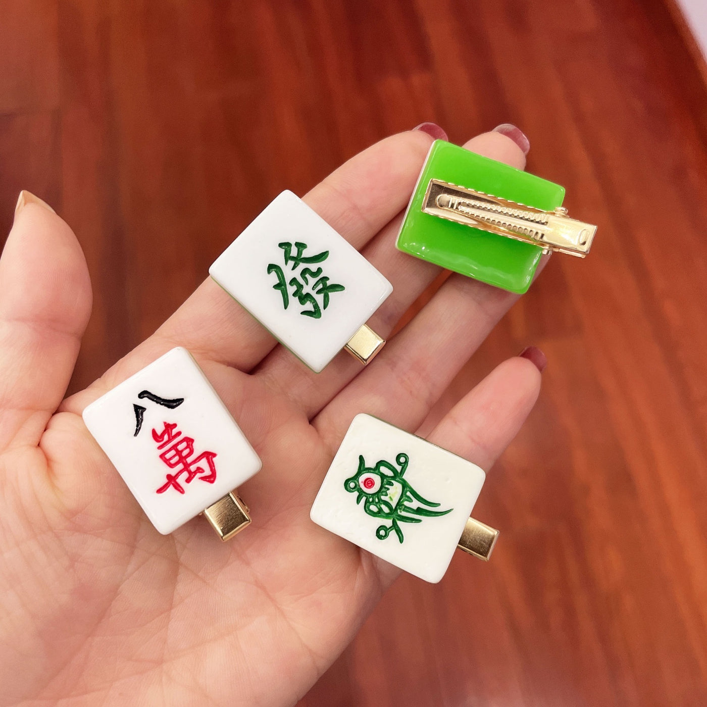 【Goods】麻雀マージャン ペア ヘアピン スリーピン ヘアアクセサリー