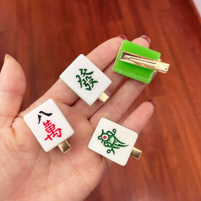 【Goods】麻雀マージャン ペア ヘアピン スリーピン ヘアアクセサリー