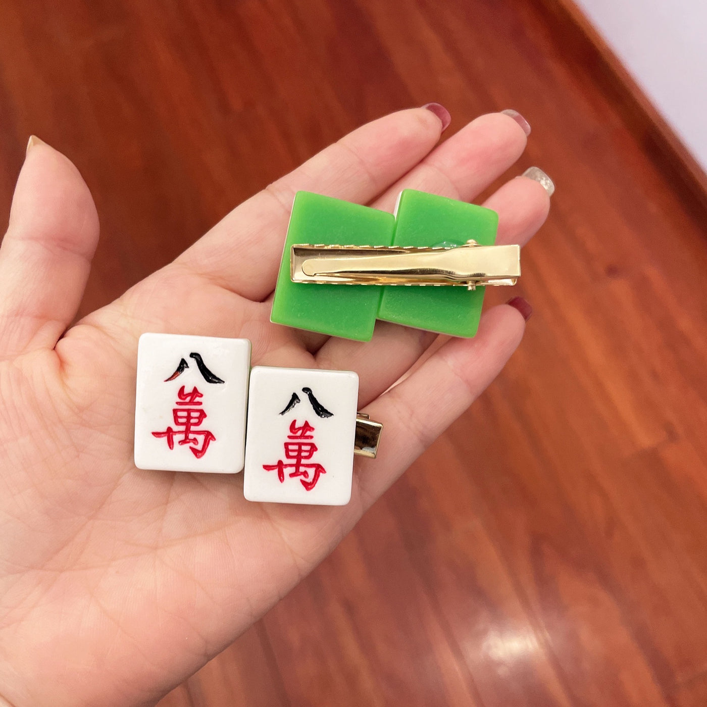 【Goods】麻雀マージャン ペア ヘアピン スリーピン ヘアアクセサリー