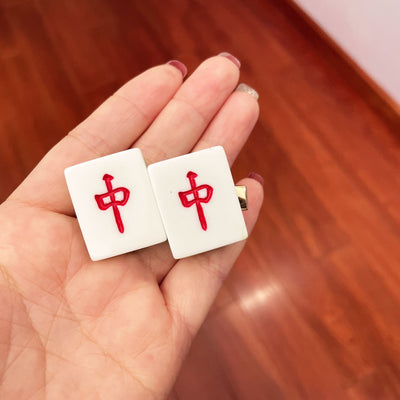 【Goods】麻雀マージャン ペア ヘアピン スリーピン ヘアアクセサリー