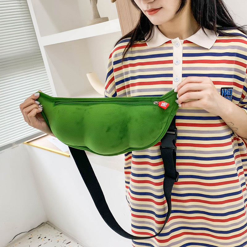 【Cute Bag】可愛い枝豆ショルダーバッグ