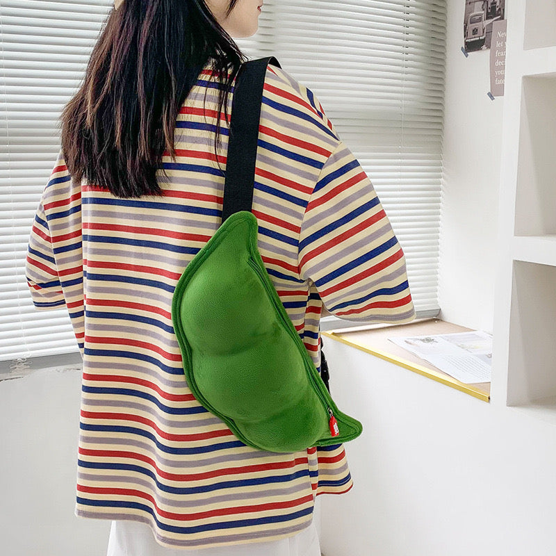 【Cute Bag】可愛い枝豆ショルダーバッグ