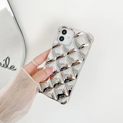 【iPhone CASE】ファッション金&銀 iPhoneケース
